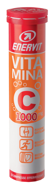 ENERVIT VITAMINA C1000 20 TAVOLETTE - Farmacia Del Monaco