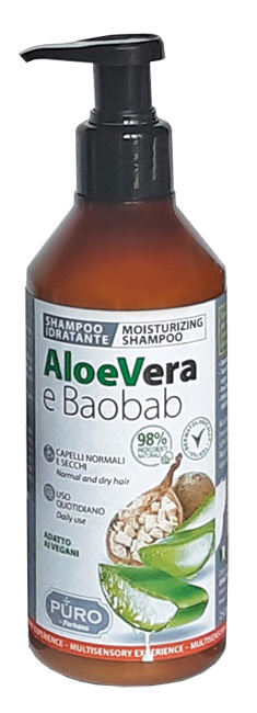 PURO SHAMPOO ALOE E BAOBAB 250 ML - Farmacia Del Monaco