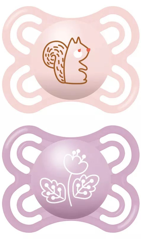 MAM SUCCHIETTO PERFECT 2-6 MESI SILICONE SINGLE BOX FEMMINA - Farmacia Del Monaco