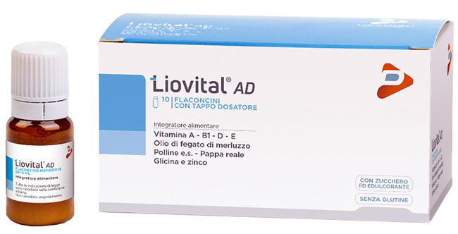 LIOVITAL AD 10 FLACONCINI DA 10 ML - Farmacia Del Monaco