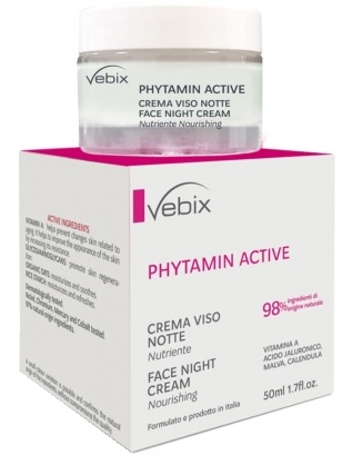 VEBIX PHYTAMIN CREMA VISO NOTTE NUTRIENTE 50 ML - Farmacia Del Monaco