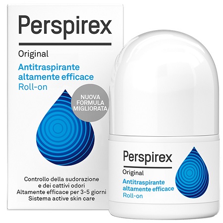 PERSPIREX ORIGINAL ANTITRASPIRANTE ROLL-ON DEODORANTE NUOVA FORMULA 20 ML - Farmacia Del Monaco