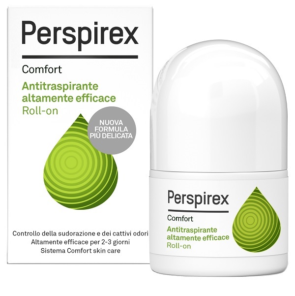 PERSPIREX COMFORT ANTITRASPIRANTE ROLL-ON NUOVA FORMULA 20 ML - Farmacia Del Monaco