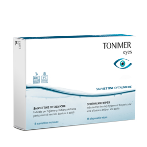 TONIMER EYES SALVIETTINE OFTALMICHE 16 PEZZI - Farmacia Del Monaco