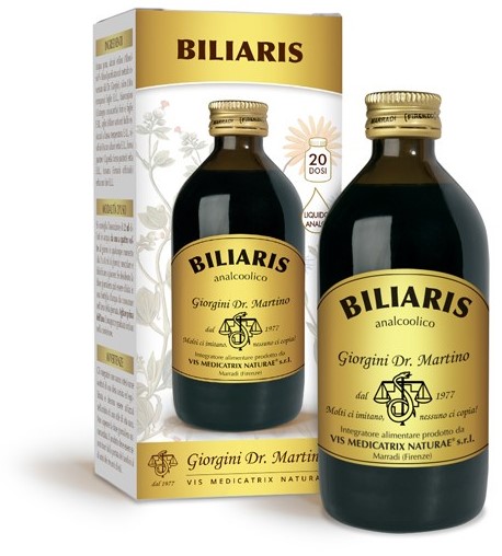 BILIARIS LIQUIDO ANALCOOLICO 200 ML - Farmacia Del Monaco