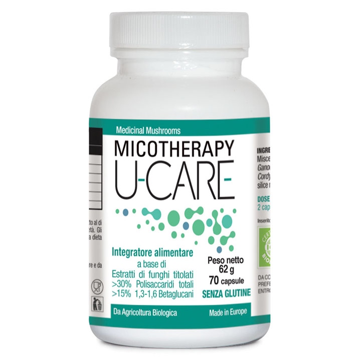 MICOTHERAPY U-CARE 70 CAPSULE - Farmacia Del Monaco