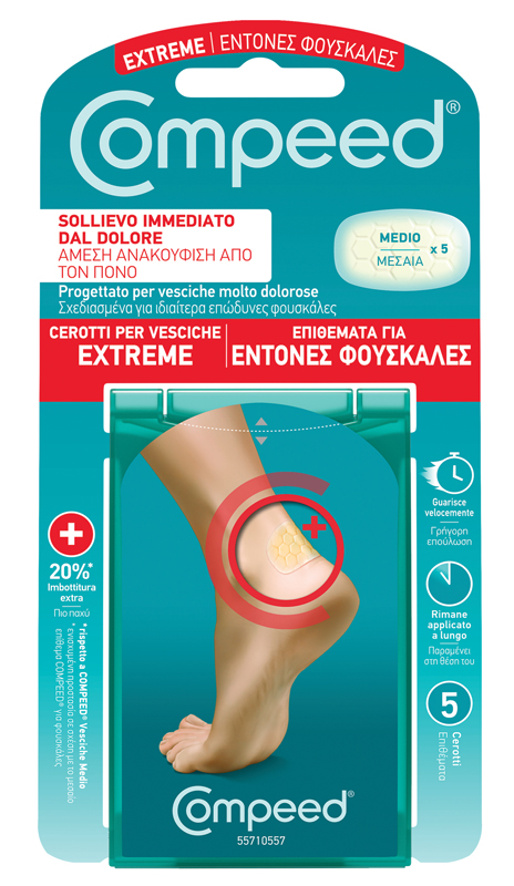 COMPEED CEROTTI PER VESCICHE EXTREME 5 PEZZI - Farmacia Del Monaco