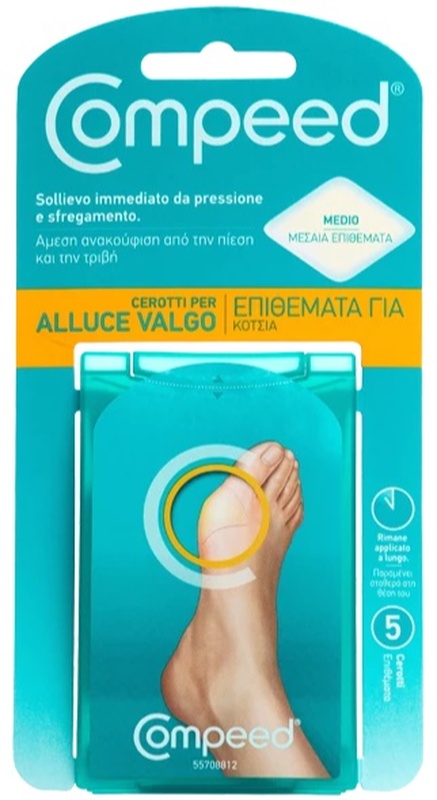 COMPEED CEROTTI PER ALLUCE VALGO 5 PEZZI - Farmacia Del Monaco