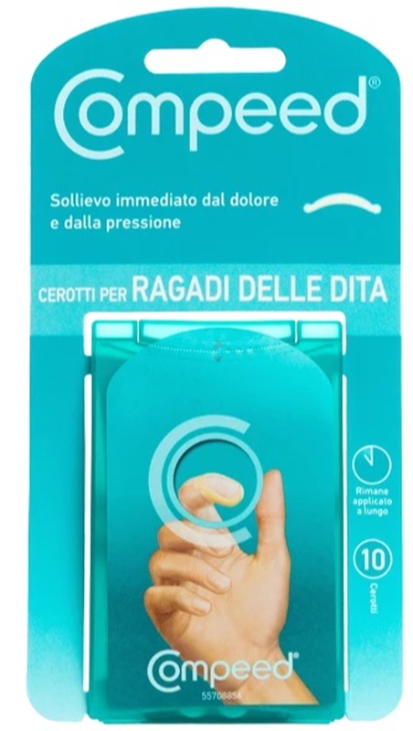 COMPEED CEROTTI PER RAGADI DITA 10 PEZZI - Farmacia Del Monaco