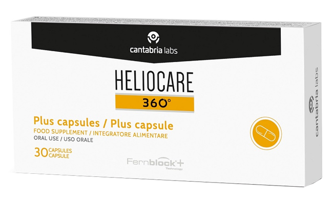 HELIOCARE 360 PLUS 30 CAPSULE - Farmacia Del Monaco