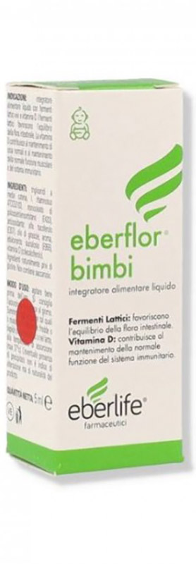 EBERFLOR BIMBI GOCCE 5 ML - Farmacia Del Monaco