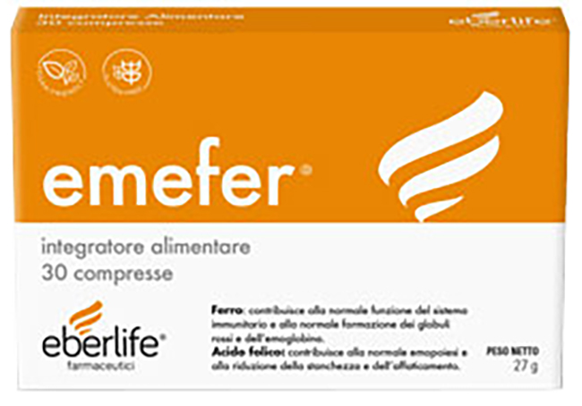 EMEFER 30 COMPRESSE - Farmacia Del Monaco