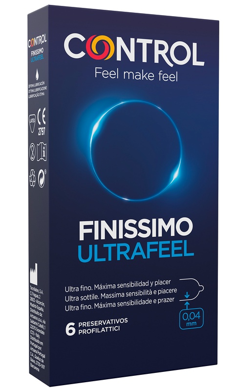CONTROL FINISSIMO ULTRAFEEL6 PEZZI - Farmacia Del Monaco