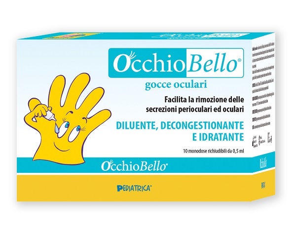 OCCHIOBELLO GOCCE OCULARI 10 FLACONCINI MONODOSE RICHIUDIBILI DA 0,5 ML - Farmacia Del Monaco