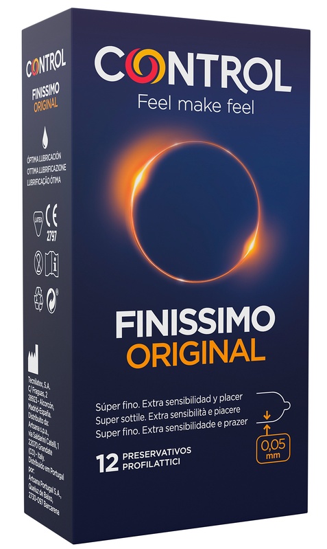 CONTROL FINISSIMO ORIGINAL 12 PEZZI - Farmacia Del Monaco