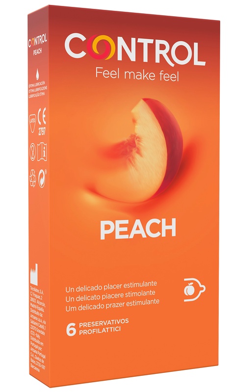 CONTROL PEACH 6 PEZZI - Farmacia Del Monaco