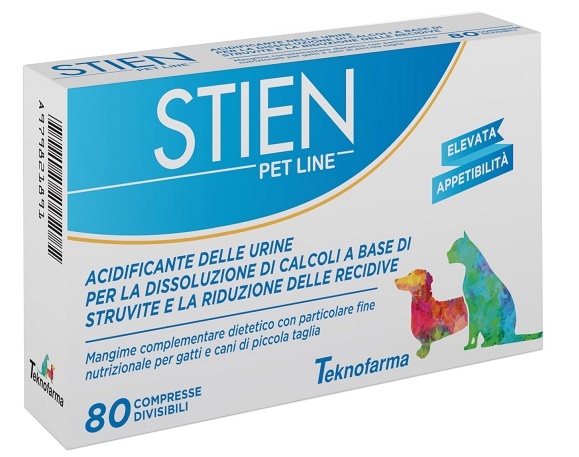 STIEN PET LINE GATTI/CANI PICCOLA TAGLIA 80 COMPRESSE DIVISIBILI - Farmacia Del Monaco