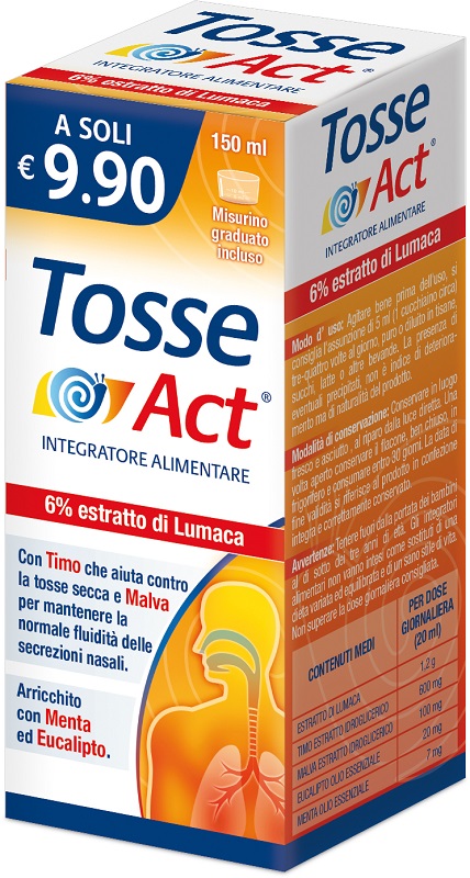 TOSSE ACT 150 ML - Farmacia Del Monaco