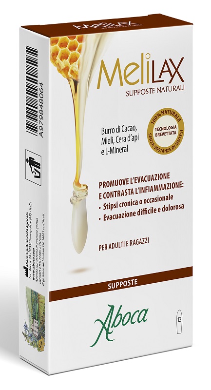 MELILAX 12 SUPPOSTE - Farmacia Del Monaco