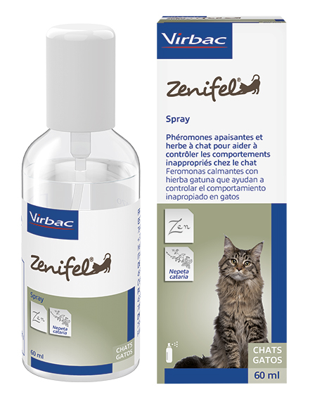 ZENIFEL SPRAY FEROMONI CALMANTI GATTO 60 ML - Farmacia Del Monaco