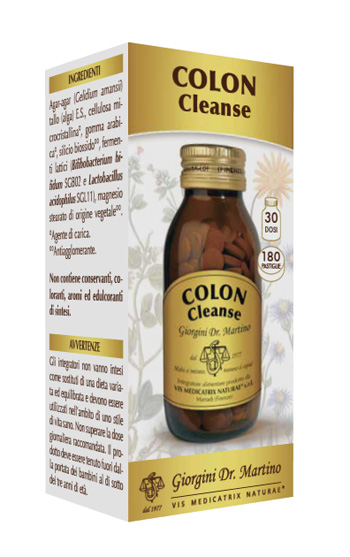 COLON CLEANSE 180 PASTIGLIE - Farmacia Del Monaco