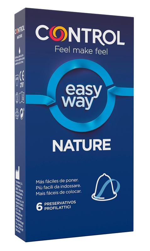 PROFILATTICO CONTROL EASY WAY NATURE 6 PEZZI - Farmacia Del Monaco