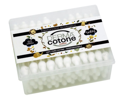 DERMACOTONE COTTON FIOC BABY 60 PEZZI - Farmacia Del Monaco