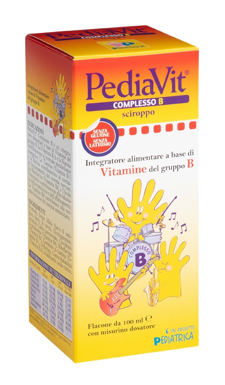 PEDIAVIT COMPLESSO B SCIROPPO 100 ML - Farmacia Del Monaco