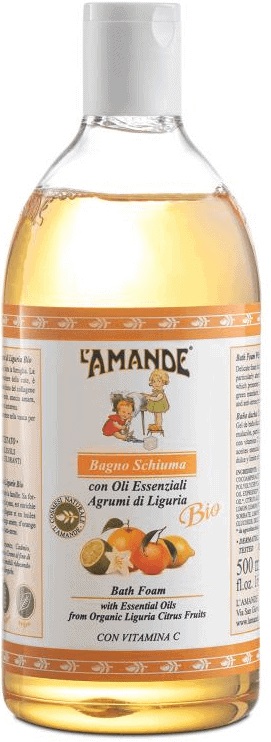 L'AMANDE MARSEILLE BAGNO SCHIUMA AGRUMI DI LIGURIA 500 ML - Farmacia Del Monaco