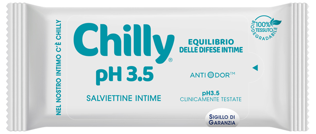 CHILLY SALVIETTE PH 3,5 12 PEZZI - Farmacia Del Monaco
