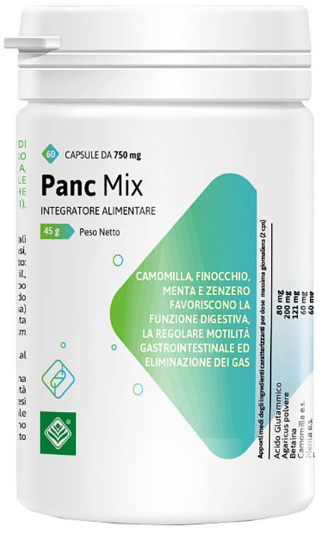 PANC MIX 60 CAPSULE DA 750 MG - Farmacia Del Monaco