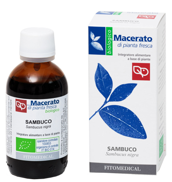 SAMBUCO TINTURA MADRE 50 ML BIO - Farmacia Del Monaco