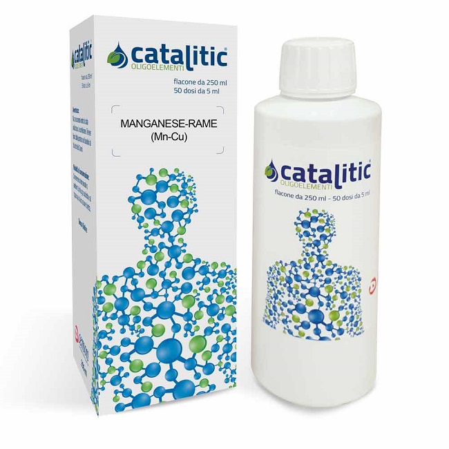 CATALITIC MANGANESE RAME MN-CU OLIGOELEMENTI 250 ML - Farmacia Del Monaco