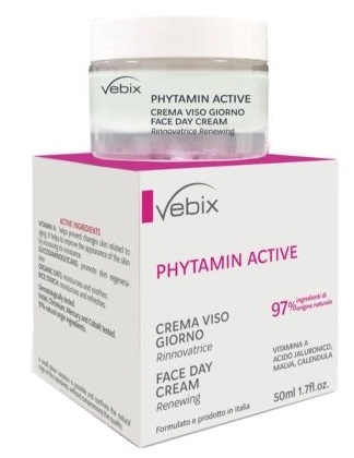 VEBIX PHYTAMIN CREMA VISO GIORNO RINNOVATRICE NEW 50 ML - Farmacia Del Monaco