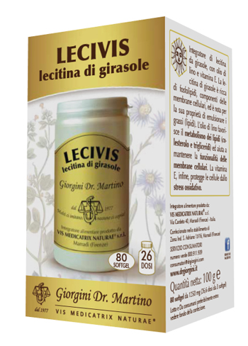 LECIVIS 100 G 80 SOFTGEL - Farmacia Del Monaco