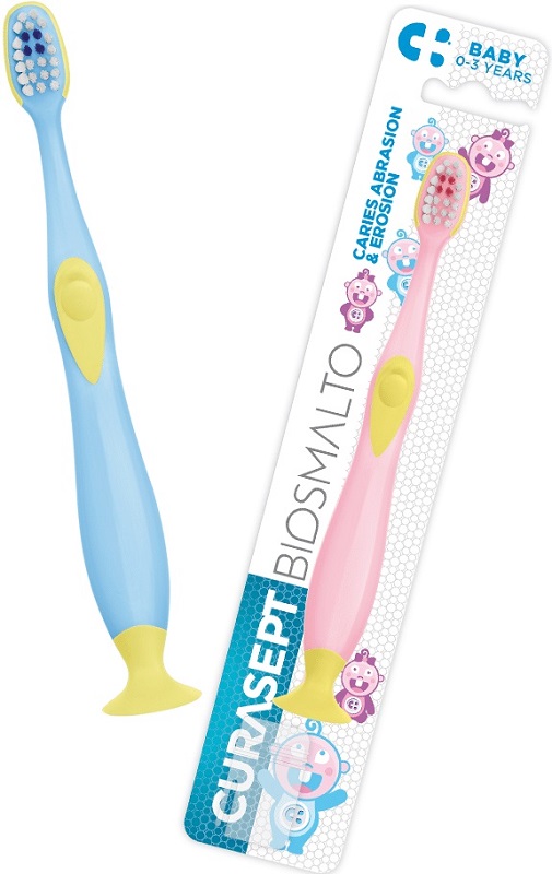 CURASEPT SPAZZOLINO BIOSMALTO BABY 0-3 ANNI - Farmacia Del Monaco