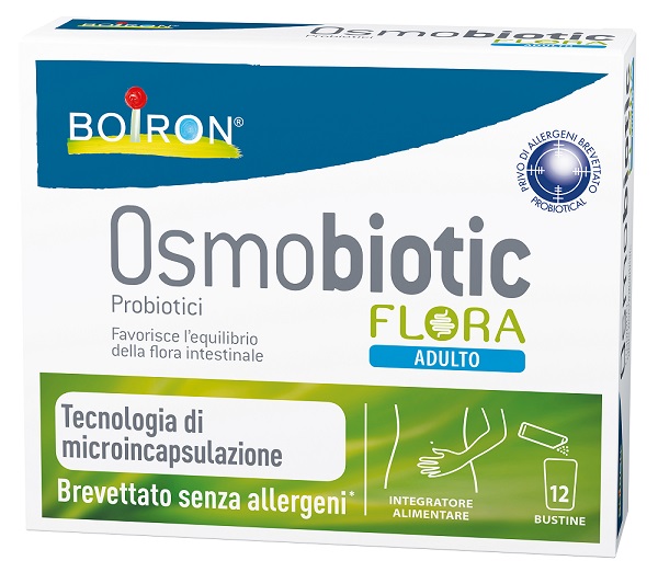OSMOBIOTIC FLORA ADULTO 12 BUSTINE - Farmacia Del Monaco