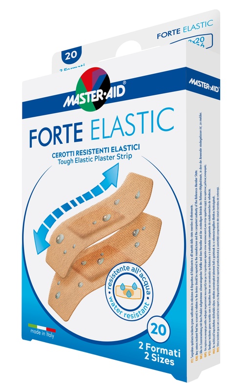 CEROTTO MASTER-AID ELASTIC 20 PEZZI 2 FORMATI - Farmacia Del Monaco