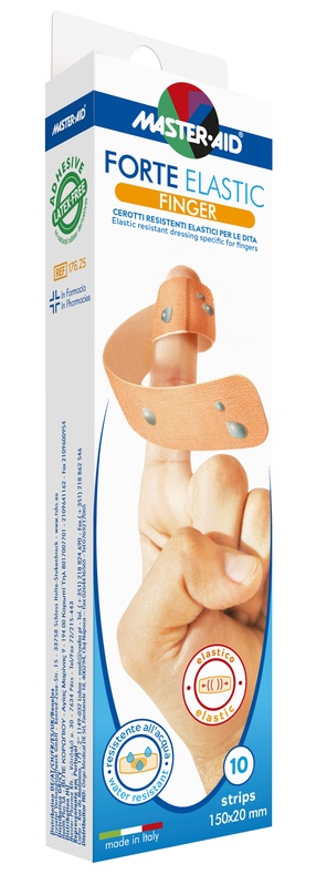 CEROTTO MASTER-AID ELASTIC FINGER 10 PEZZI - Farmacia Del Monaco