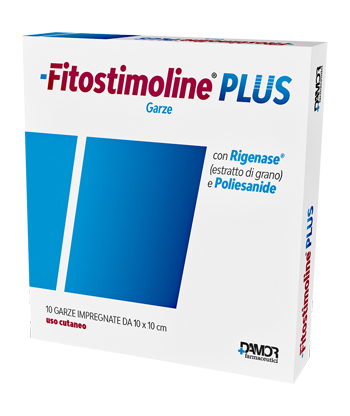 GARZA FITOSTIMOLINE PLUS 10 X 10 CM - Farmacia Del Monaco
