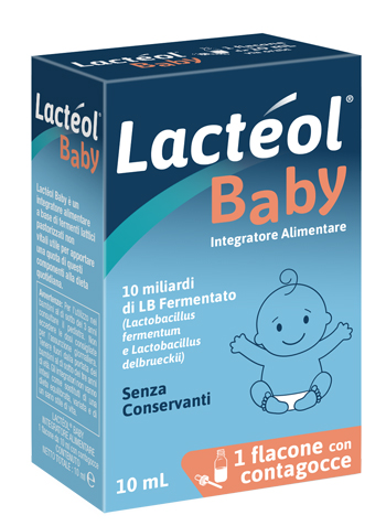 LACTEOL BABY FLACONE CON CONTAGOCCE 10 ML - Farmacia Del Monaco