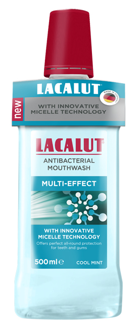 LACALUT COLLUTORIO MICELLARE MULTIEFFECT 500 ML - Farmacia Del Monaco