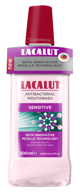 LACALUT COLLUTORIO MICELLARE SENSITIVE 500 ML - Farmacia Del Monaco