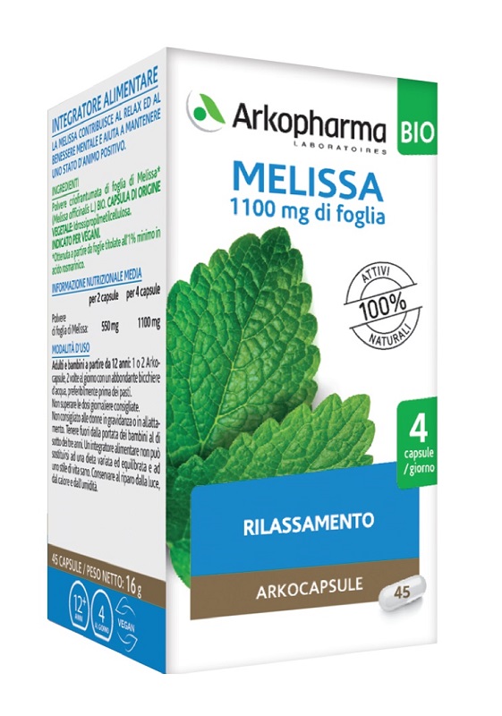 ARKOCPS MELISSA 45 CAPSULE BIO - Farmacia Del Monaco