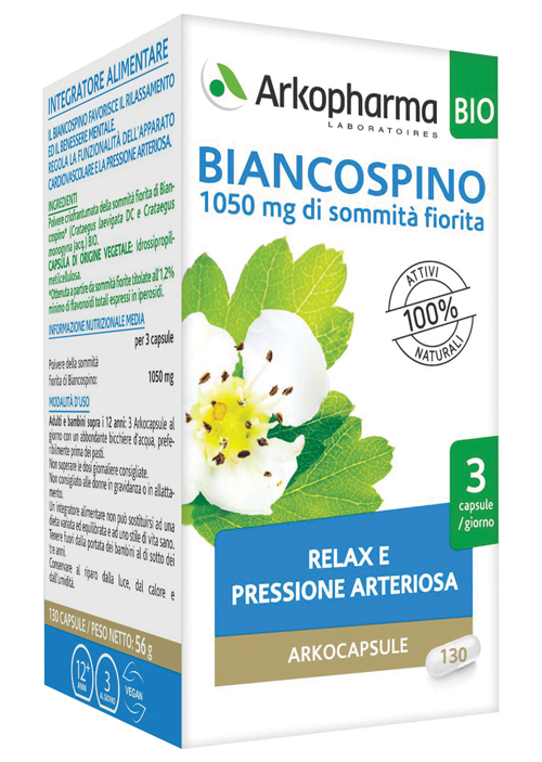 ARKO CAPSULE BIANCOSPINO BIO 45 CAPSULE - Farmacia Del Monaco