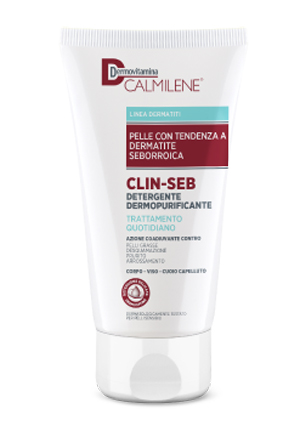 DERMOVITAMINA CALMILENE CLIN-SEB DETERGENTE DERMOPURIFICANTE TRATTAMENTO QUOTIDIANO 200 ML - Farmacia Del Monaco