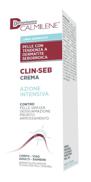 DERMOVITAMINA CALMILENE CLIN-SEB CREMA AZIONE INTENSIVA PER PELLE CON TENDENZA A DERMATITE SEBORROICA 50 ML - Farmacia Del Monaco