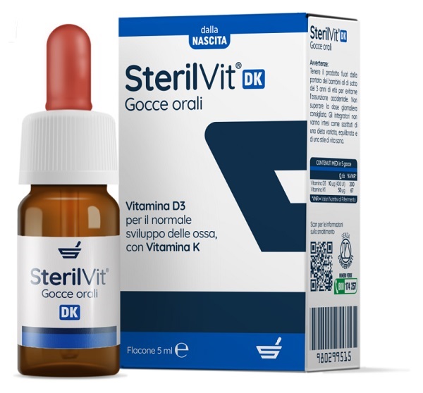 STERILVIT DK GOCCE 5 ML - Farmacia Del Monaco