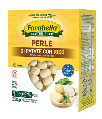 FARABELLA PERLE PATATE CON RISO 250 G - Farmacia Del Monaco