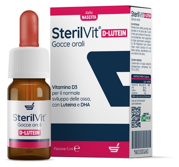 STERILVIT D LUTEIN DHA GOCCE 5 ML - Farmacia Del Monaco